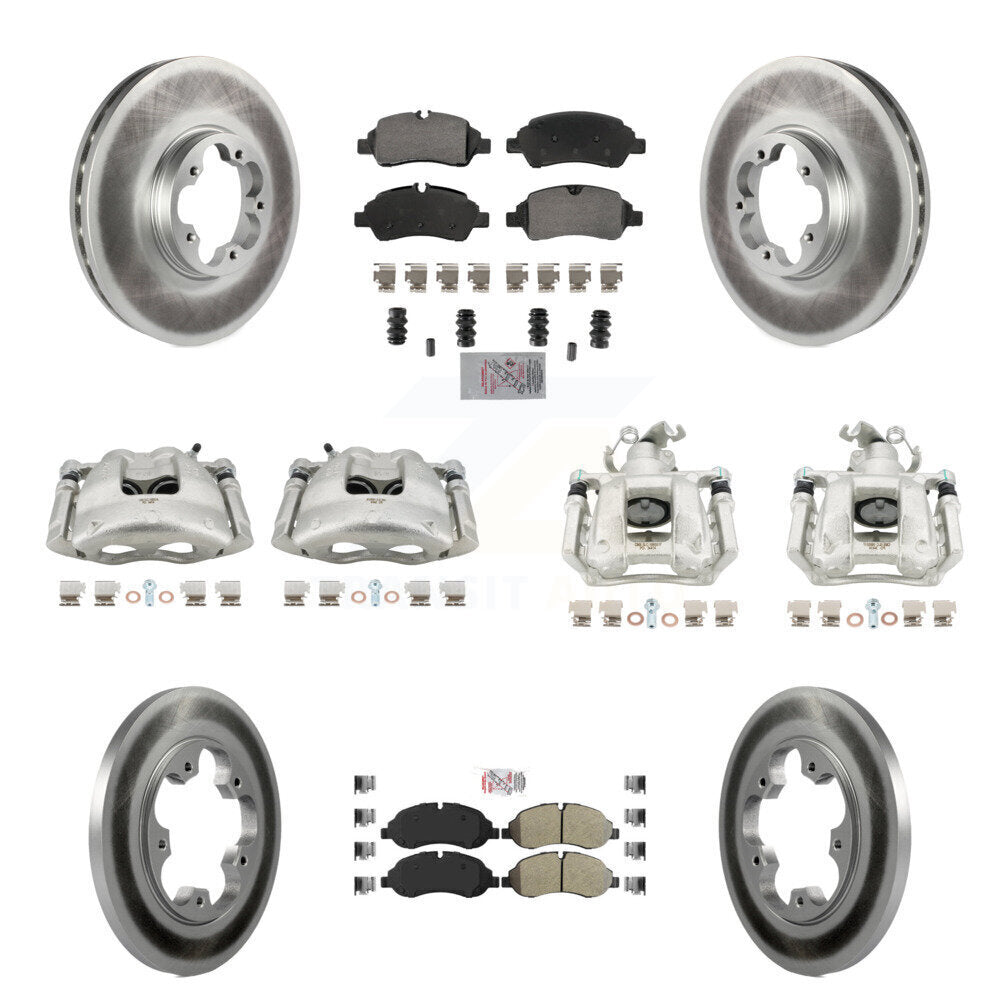 Transit Auto KCG-102148N Disc Brake Kit for 2015-2019 Ford Transit-150, Ford Transit-250, Ford Transit-350 - Front and Rear product image