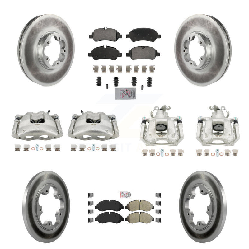 Transit Auto KCG-102148N Disc Brake Kit for 2015-2019 Ford Transit-150, Ford Transit-250, Ford Transit-350 - Front and Rear product image