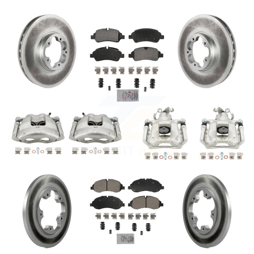 Transit Auto KCG-102149N Disc Brake Kit for 2015-2019 Ford Transit-150, Ford Transit-250, Ford Transit-350 - Front and Rear product image