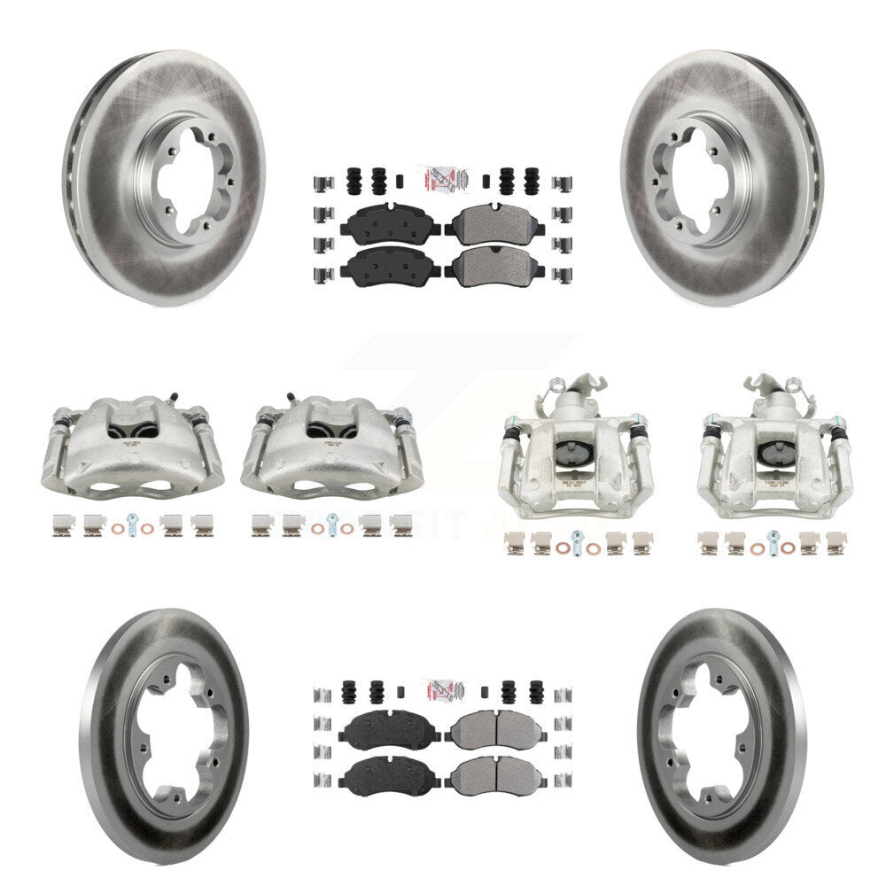 Transit Auto KCG-102150N Disc Brake Kit for 2015-2019 Ford Transit-150, Ford Transit-250, Ford Transit-350 - Front and Rear product image