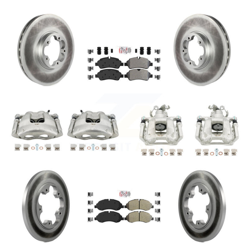 Transit Auto KCG-102151N Disc Brake Kit for 2015-2019 Ford Transit-150, Ford Transit-250, Ford Transit-350 - Front and Rear product image