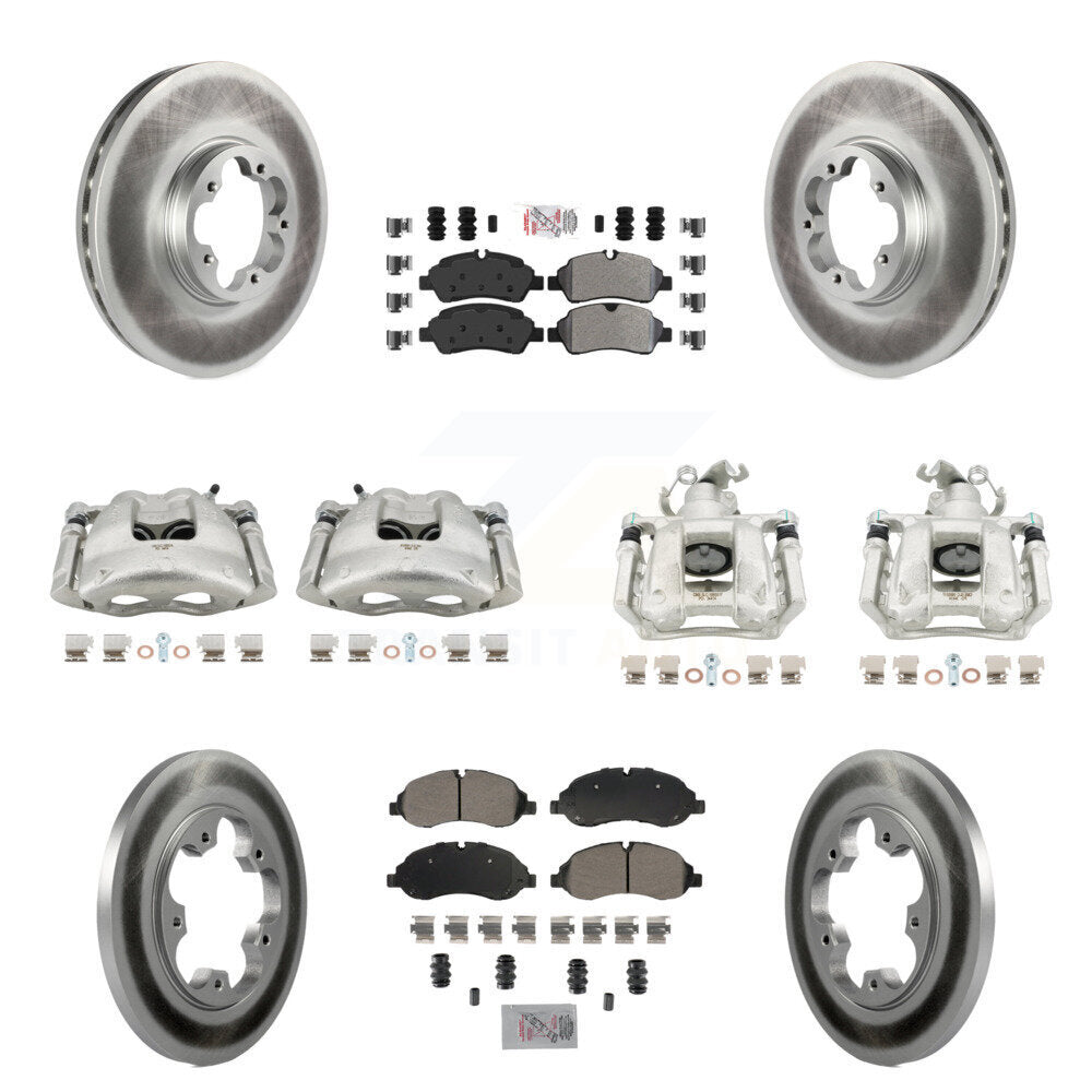 Transit Auto KCG-102152N Disc Brake Kit for 2015-2019 Ford Transit-150, Ford Transit-250, Ford Transit-350 - Front and Rear product image