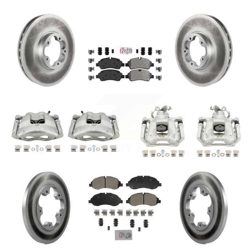 Transit Auto KCG-102152N Disc Brake Kit for 2015-2019 Ford Transit-150, Ford Transit-250, Ford Transit-350 - Front and Rear product image