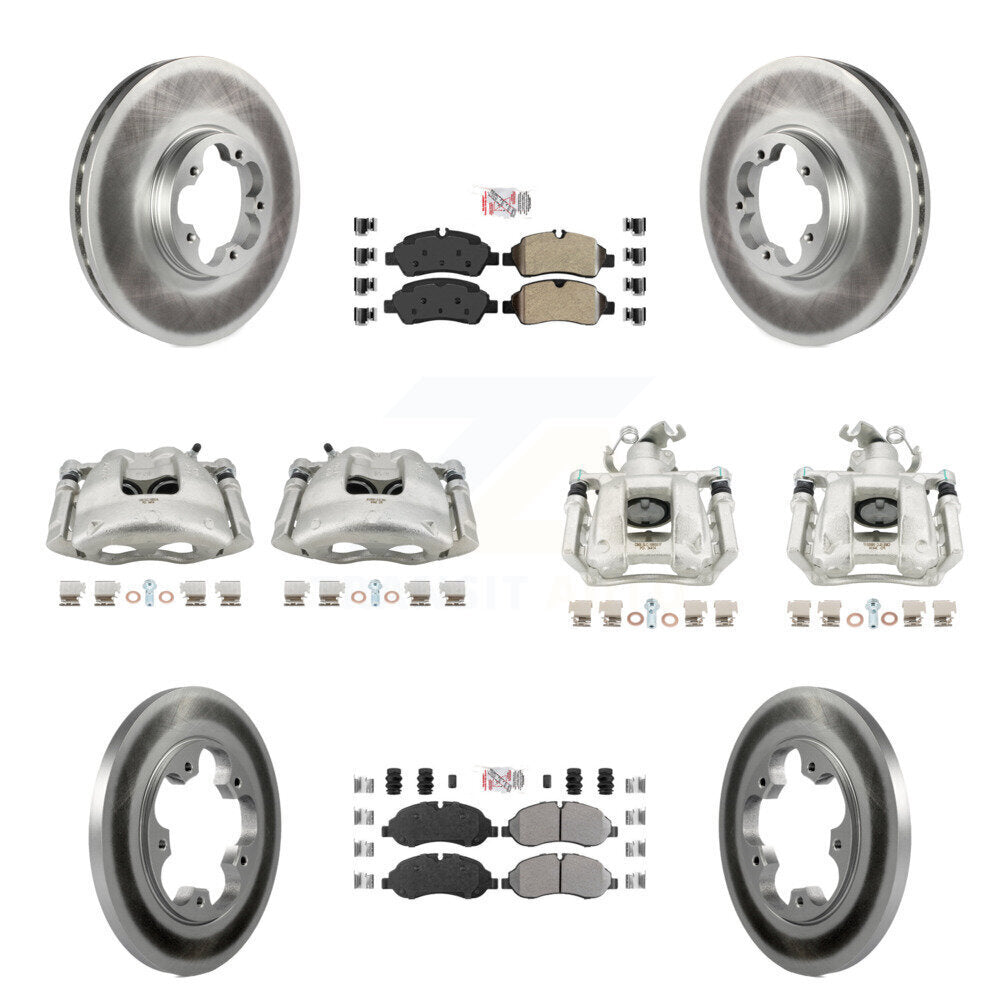 Transit Auto KCG-102153N Disc Brake Kit for 2015-2019 Ford Transit-150, Ford Transit-250, Ford Transit-350 - Front and Rear product image