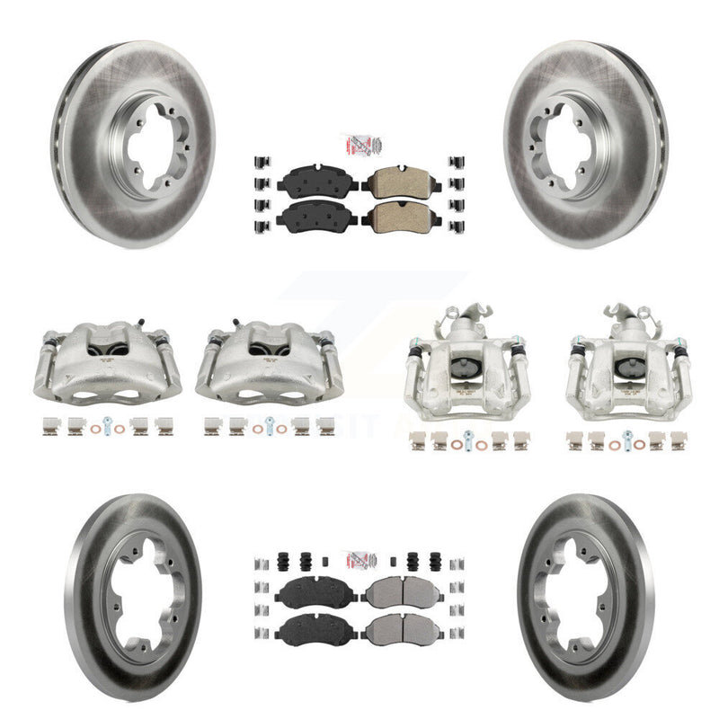 Transit Auto KCG-102153N Disc Brake Kit for 2015-2019 Ford Transit-150, Ford Transit-250, Ford Transit-350 - Front and Rear product image