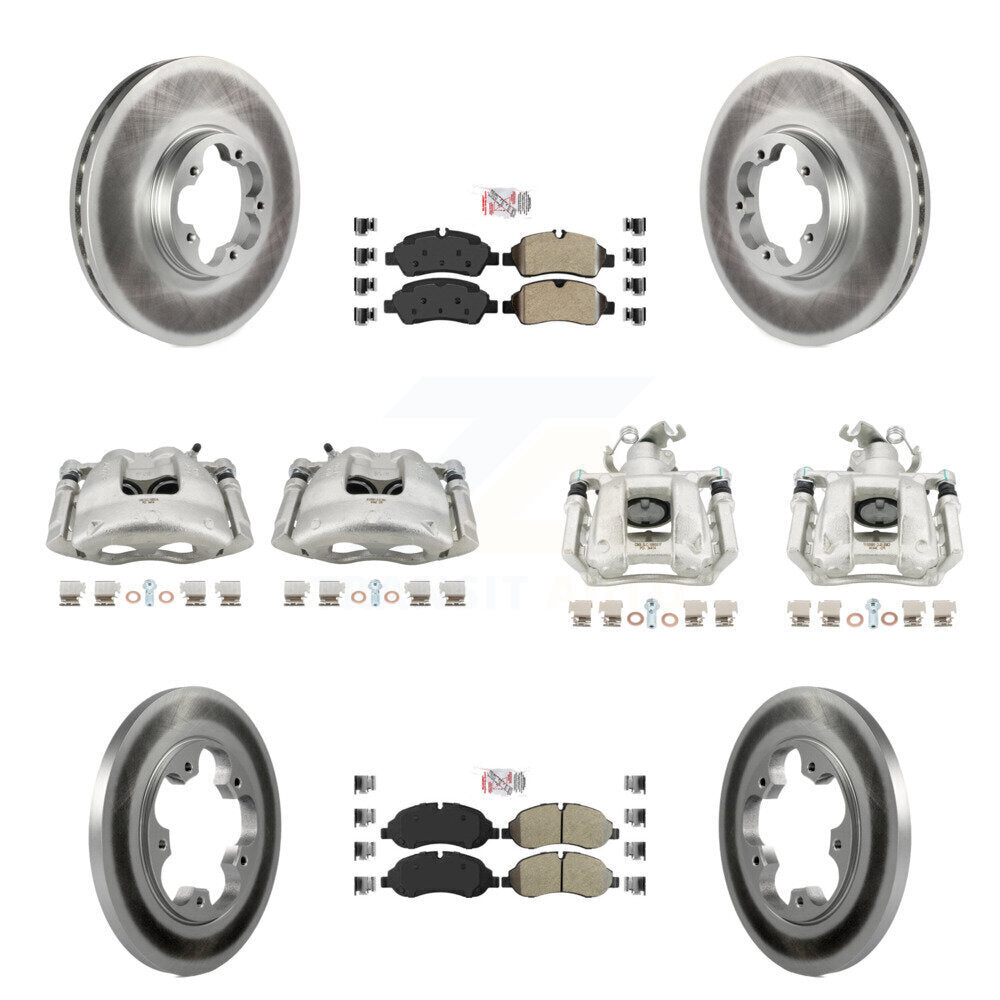 Transit Auto KCG-102154N Disc Brake Kit for 2015-2019 Ford Transit-150, Ford Transit-250, Ford Transit-350 - Front and Rear product image