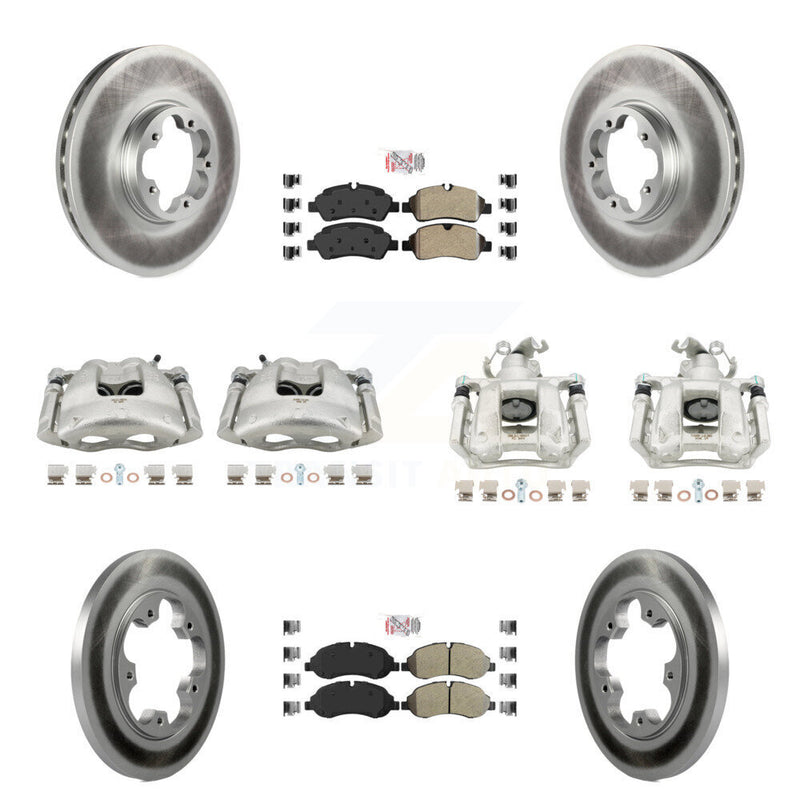 Transit Auto KCG-102154N Disc Brake Kit for 2015-2019 Ford Transit-150, Ford Transit-250, Ford Transit-350 - Front and Rear product image