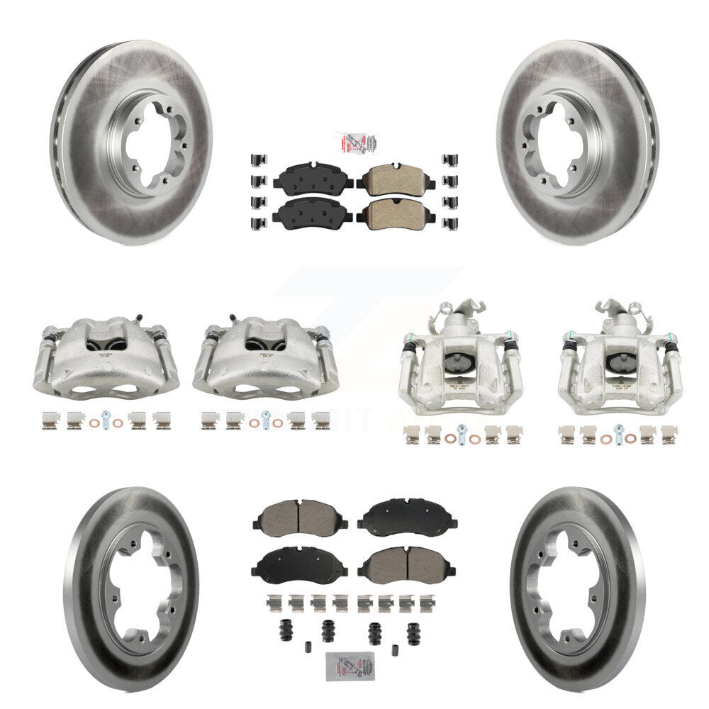 Transit Auto KCG-102155N Disc Brake Kit for 2015-2019 Ford Transit-150, Ford Transit-250, Ford Transit-350 - Front and Rear product image