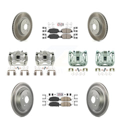 Transit Auto KCG-102156N Disc Brake Kit for 2017-2022 Honda CR-V - Front and Rear product image
