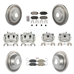 Transit Auto KCG-102163N Disc Brake Kit for 2013-2016 Hyundai Santa Fe, Hyundai Santa Fe XL - Front and Rear product image