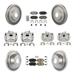 Transit Auto KCG-102174N Disc Brake Kit for 2013-2016 Hyundai Santa Fe Sport - Front and Rear product image