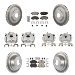 Transit Auto KCG-102175N Disc Brake Kit for 2013-2016 Hyundai Santa Fe Sport - Front and Rear product image