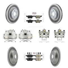 Transit Auto KCG-102181N Disc Brake Kit for 2017-2019 Lincoln MKC, Ford Escape - Front and Rear product image