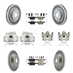 Transit Auto KCG-102183N Disc Brake Kit for 2017-2019 Lincoln MKC, Ford Escape - Front and Rear product image