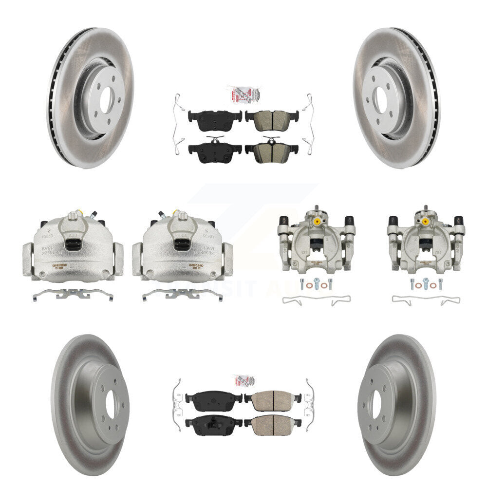 Transit Auto KCG-102186N Disc Brake Kit for 2017-2019 Lincoln MKC - Front and Rear product image