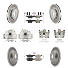Transit Auto KCG-102187N Disc Brake Kit for 2017-2019 Lincoln MKC - Front and Rear product image
