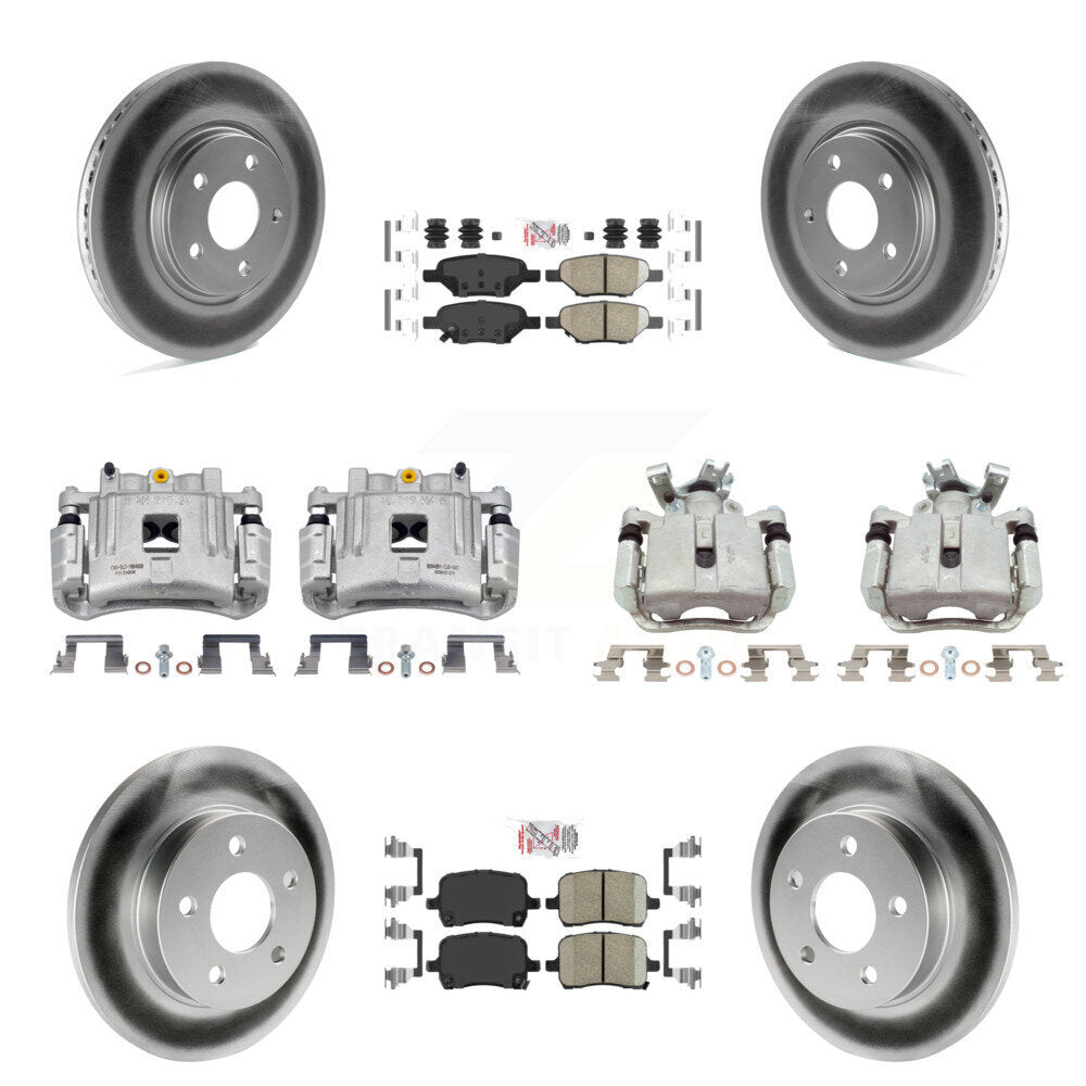 Transit Auto KCG-102188N Disc Brake Kit for 2005 Pontiac G6 - Front and Rear product image