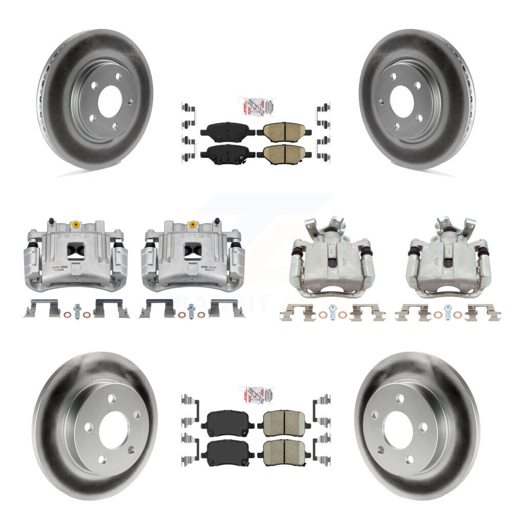 Transit Auto KCG-102189N Disc Brake Kit for 2005 Pontiac G6 - Front and Rear product image