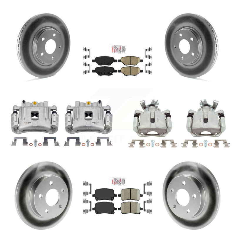 Transit Auto KCG-102189N Disc Brake Kit for 2005 Pontiac G6 - Front and Rear product image