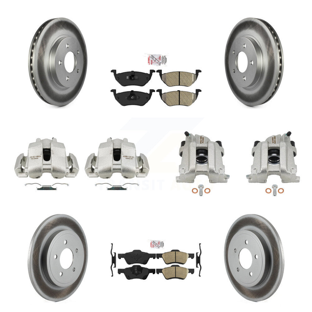 Transit Auto KCG-102190N Disc Brake Kit for 2011 Mercury Mariner - Front and Rear product image
