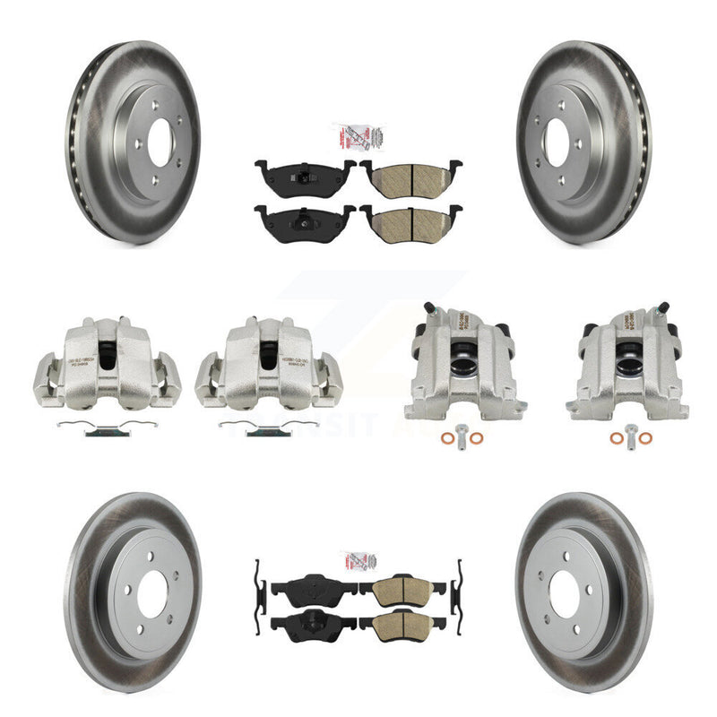Transit Auto KCG-102190N Disc Brake Kit for 2011 Mercury Mariner - Front and Rear product image