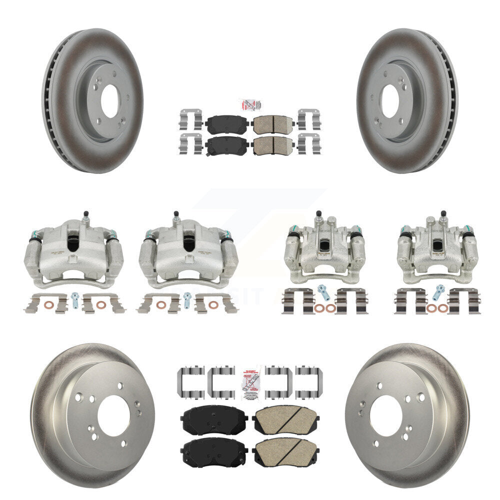 Transit Auto KCG-102194N Disc Brake Kit for 2010-2016 Kia Sportage, Hyundai Tucson - Front and Rear product image