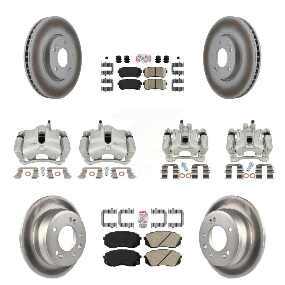 Transit Auto KCG-102196N Disc Brake Kit for 2012-2016 Kia Sportage, Hyundai Tucson - Front and Rear product image