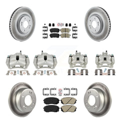 Transit Auto KCG-102198N Disc Brake Kit for 2015 Hyundai Tucson - Front and Rear product image