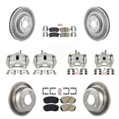 Transit Auto KCG-102199N Disc Brake Kit for 2015 Hyundai Tucson - Front and Rear product image