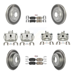 Transit Auto KCG-102218N Disc Brake Kit for 2016 Hyundai Sonata - Front and Rear product image