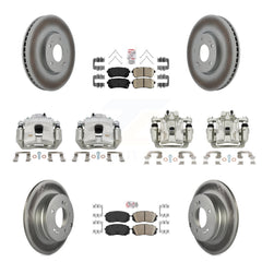 Transit Auto KCG-102220N Disc Brake Kit for 2016 Hyundai Sonata - Front and Rear product image