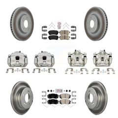 Transit Auto KCG-102221N Disc Brake Kit for 2016 Hyundai Sonata - Front and Rear product image
