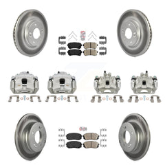 Transit Auto KCG-102222N Disc Brake Kit for 2016-2019 Kia Optima - Front and Rear product image