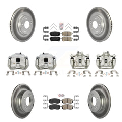 Transit Auto KCG-102225N Disc Brake Kit for 2017-2019 Kia Optima - Front and Rear product image