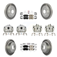 Transit Auto KCG-102226N Disc Brake Kit for 2017-2019 Kia Optima - Front and Rear product image