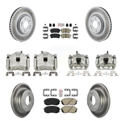 Transit Auto KCG-102229N Disc Brake Kit for 2016 Hyundai Tucson - Front and Rear product image