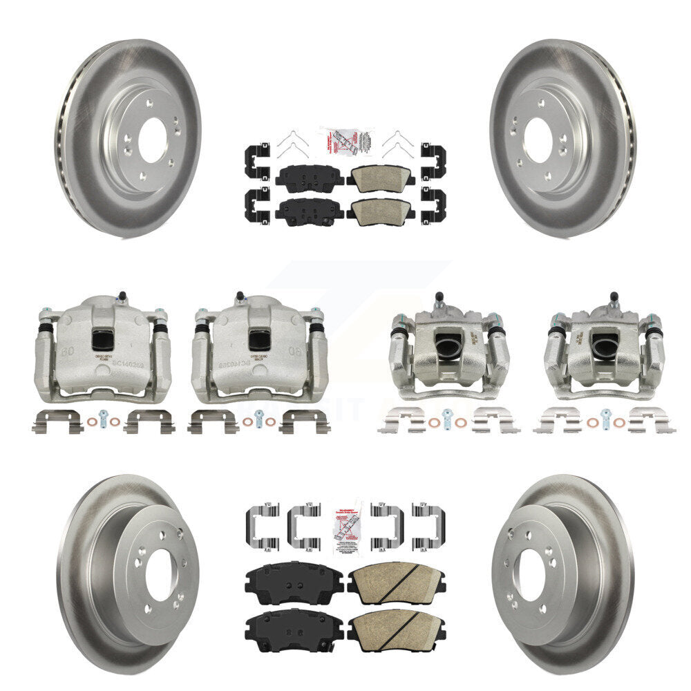 Transit Auto KCG-102231N Disc Brake Kit for 2016-2021 Hyundai Tucson, Kia Sportage - Front and Rear product image