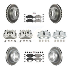 Transit Auto KCG-102232N Disc Brake Kit for 2007-2018 Freightliner Sprinter 3500, Mercedes-Benz Sprinter 3500XD, Mercedes-Benz Sprinter 3500 & more - Front and Rear product image