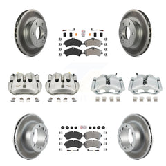 Transit Auto KCG-102234N Disc Brake Kit for 2007-2018 Freightliner Sprinter 3500, Mercedes-Benz Sprinter 3500XD, Mercedes-Benz Sprinter 3500 & more - Front and Rear product image