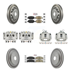 Transit Auto KCG-102241N Disc Brake Kit for 2013-2019 Ford Taurus, Ford Explorer, Ford Special Service Police Sedan & more - Front and Rear product image