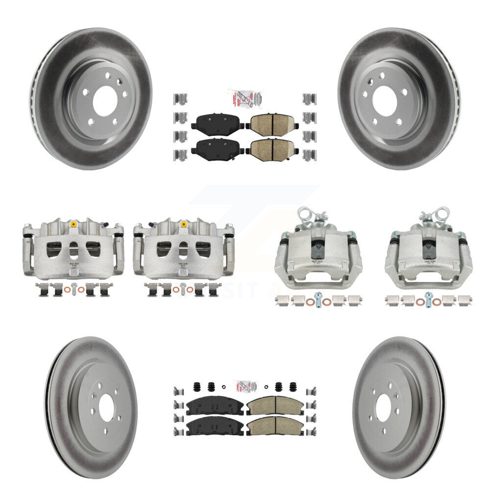Transit Auto KCG-102244N Disc Brake Kit for 2013 Ford Explorer - Front and Rear product image