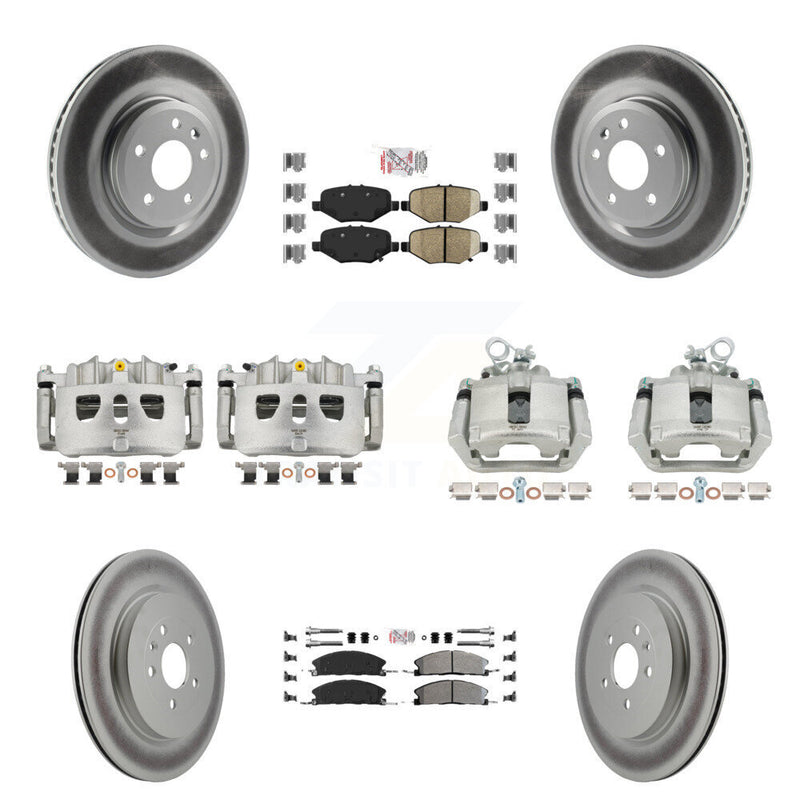 Transit Auto KCG-102246N Disc Brake Kit for 2013 Ford Explorer - Front and Rear product image