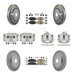Transit Auto KCG-102249N Disc Brake Kit for 2013-2019 Ford Taurus, Ford Explorer, Ford Special Service Police Sedan & more - Front and Rear product image