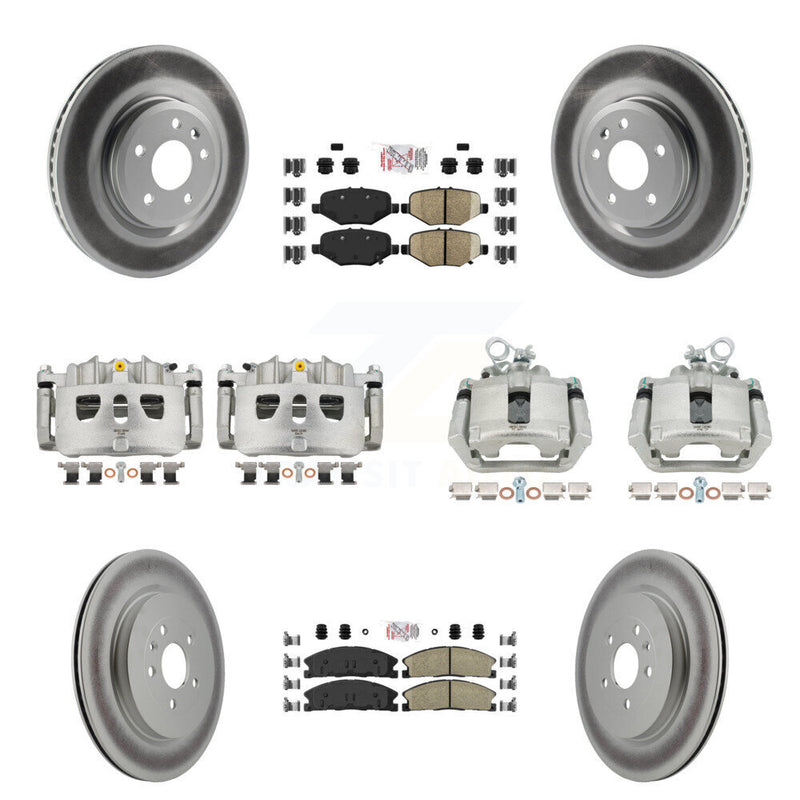 Transit Auto KCG-102250N Disc Brake Kit for 2013 Ford Explorer - Front and Rear product image