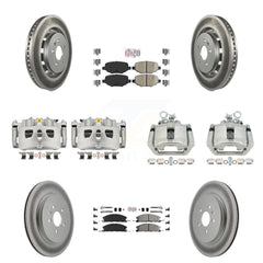 Transit Auto KCG-102255N Disc Brake Kit for 2013-2019 Ford Taurus, Ford Explorer, Lincoln MKS & more - Front and Rear product image