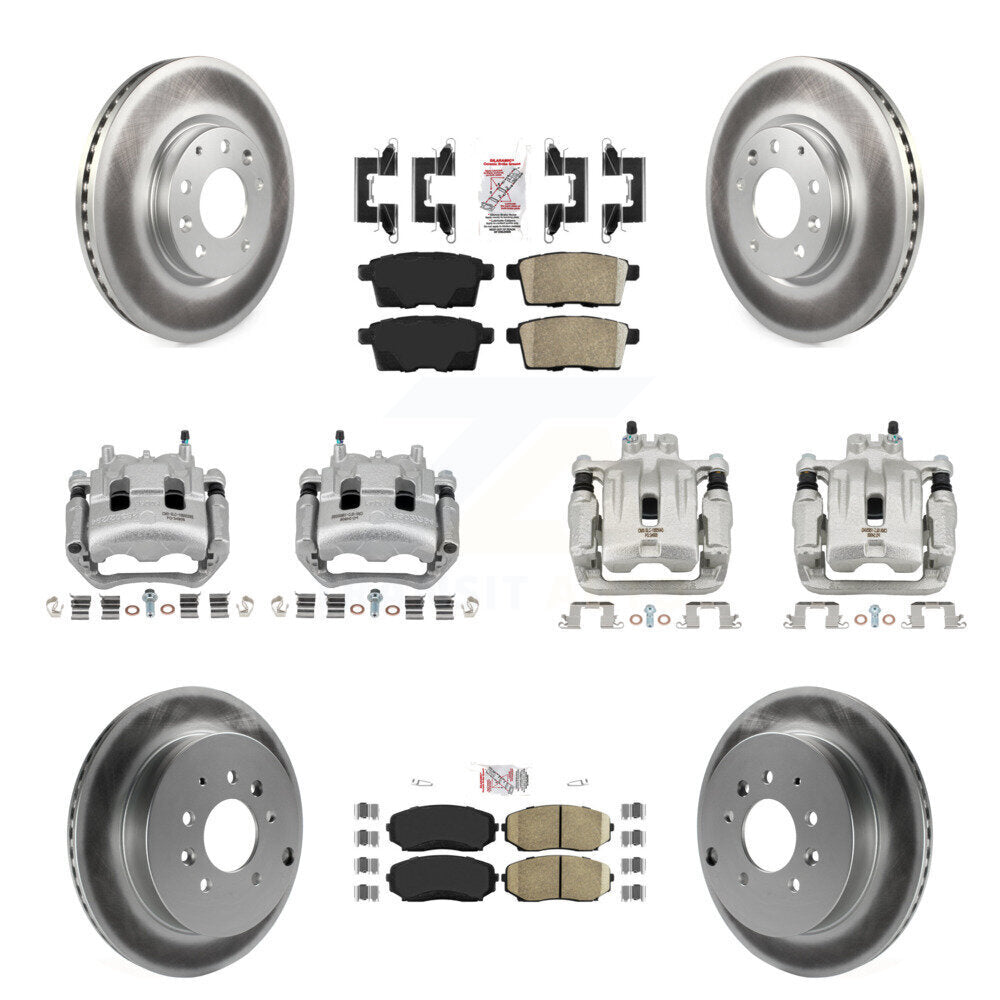 Transit Auto KCG-102267N Disc Brake Kit for 2007-2012 Ford Edge, Mazda CX-7 - Front and Rear product image