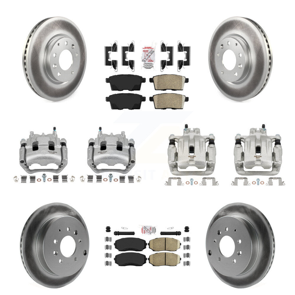 Transit Auto KCG-102268N Disc Brake Kit for 2007-2012 Ford Edge, Mazda CX-7 - Front and Rear product image
