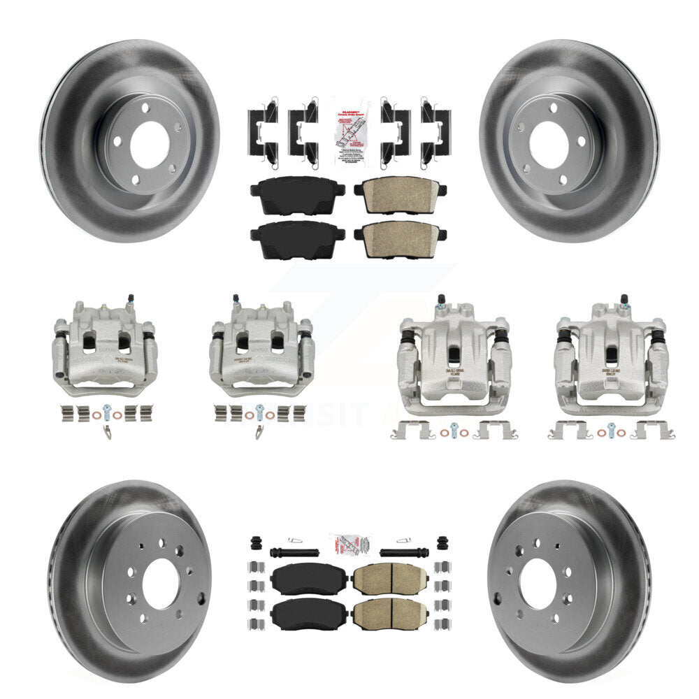 Transit Auto KCG-102272N Disc Brake Kit for 2007-2010 Ford Edge, Lincoln MKX - Front and Rear product image