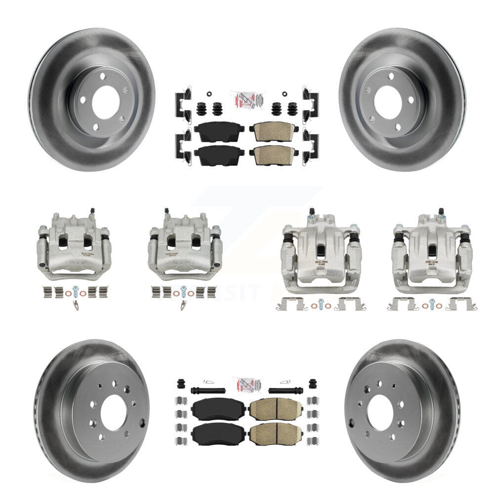 Transit Auto KCG-102274N Disc Brake Kit for 2007-2010 Ford Edge, Lincoln MKX - Front and Rear product image