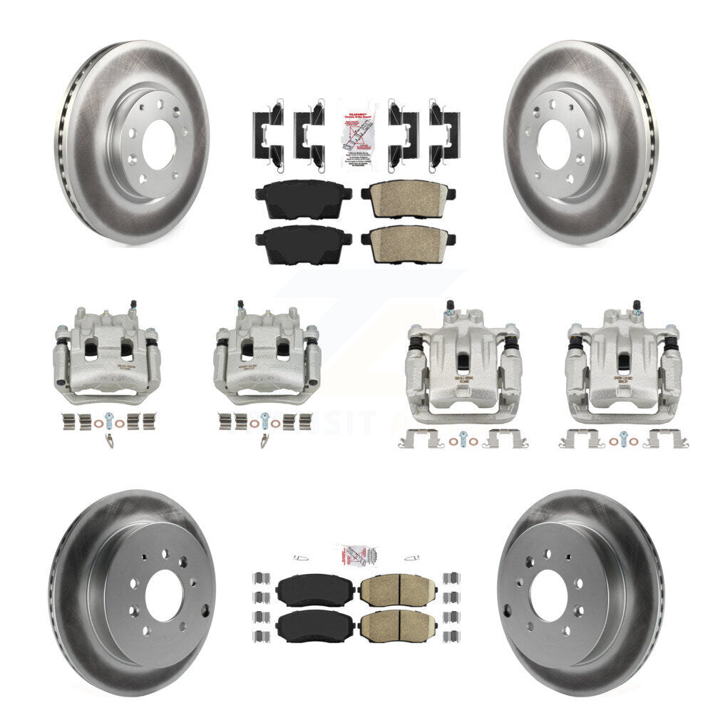 Transit Auto KCG-102275N Disc Brake Kit for 2007-2009 Lincoln MKX - Front and Rear product image